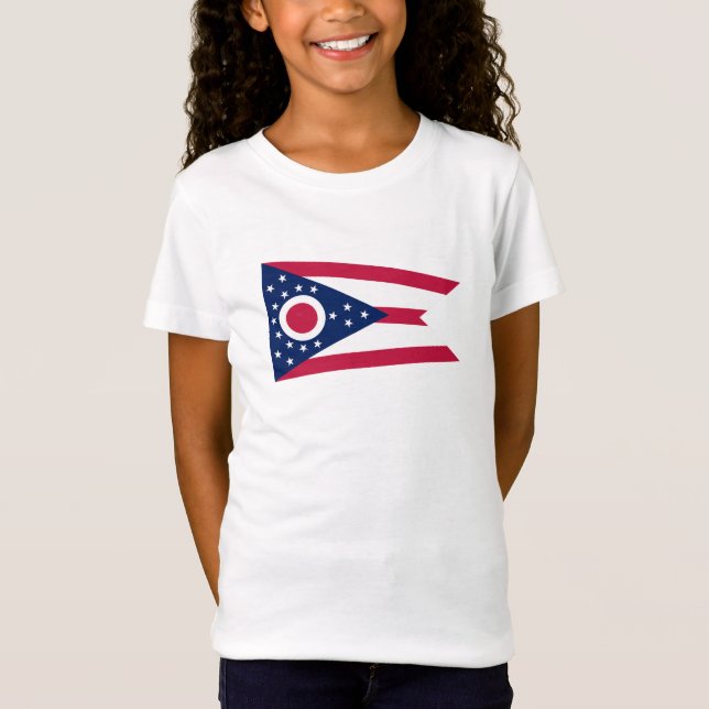 T-Shirt Drapeau de l'Ohio (Devant)