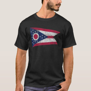 T-shirt Drapeau De L'Ohio Ohio Burgee
