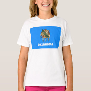 T-shirt Drapeau de l'Oklahoma