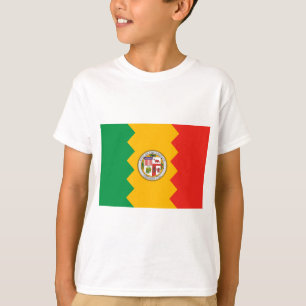 T-shirt Drapeau de Los Angeles (Californie, USA)