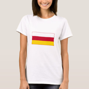 T-shirt Drapeau de l'Ossétie du Nord