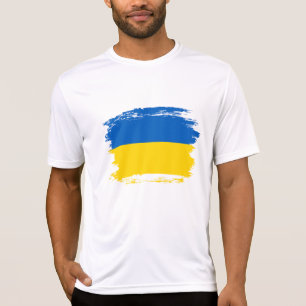 T-shirt Drapeau de l'Ukraine