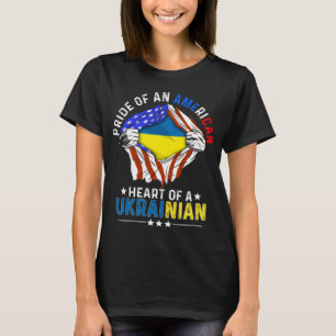 T-shirt Drapeau de l'Ukraine