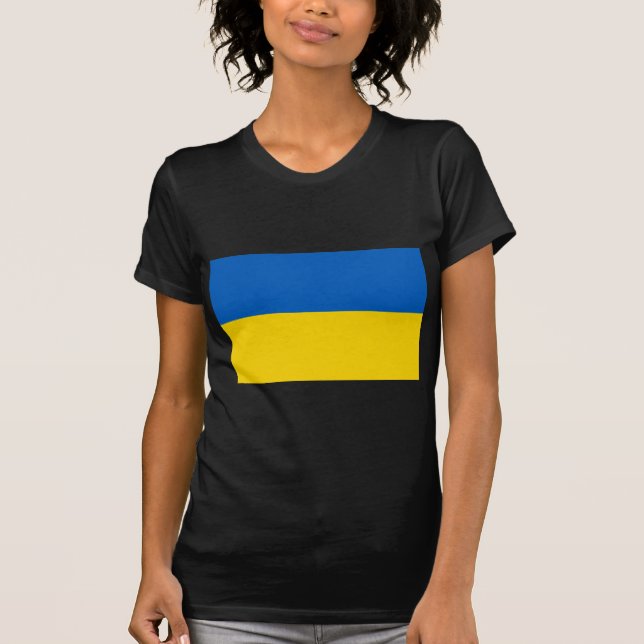 T-shirt Drapeau de l'Ukraine (Devant)