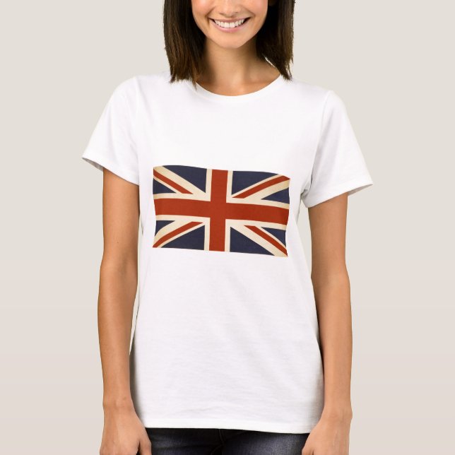 T-shirt Drapeau de l'Union britannique vintage (Devant)