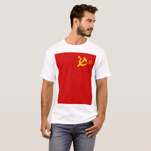 T-shirt Drapeau de l'Union soviétique URSS Communiste Fauc