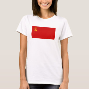 T-shirt drapeau de l'URSS