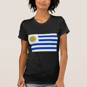 T-shirt Drapeau de l'Uruguay