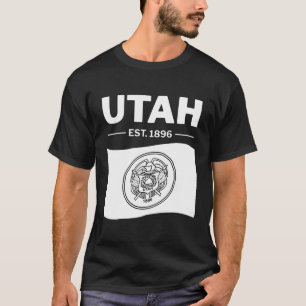 T-shirt Drapeau de l'Utah