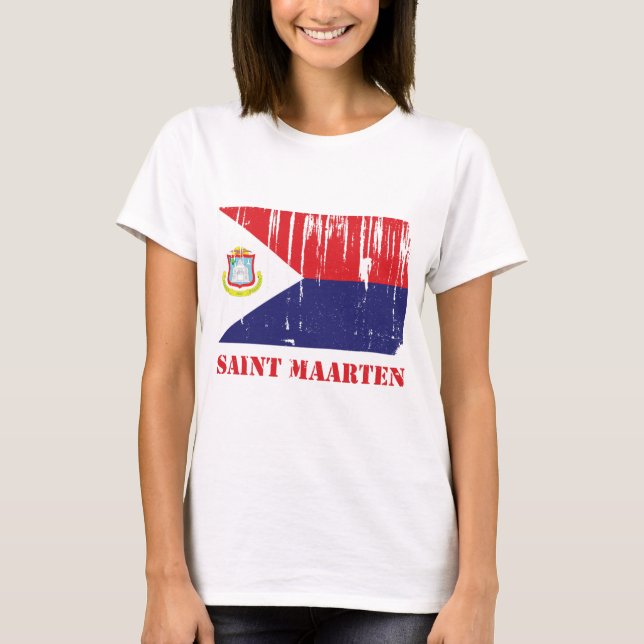 T-shirt Drapeau de Maarten de saint (Devant)