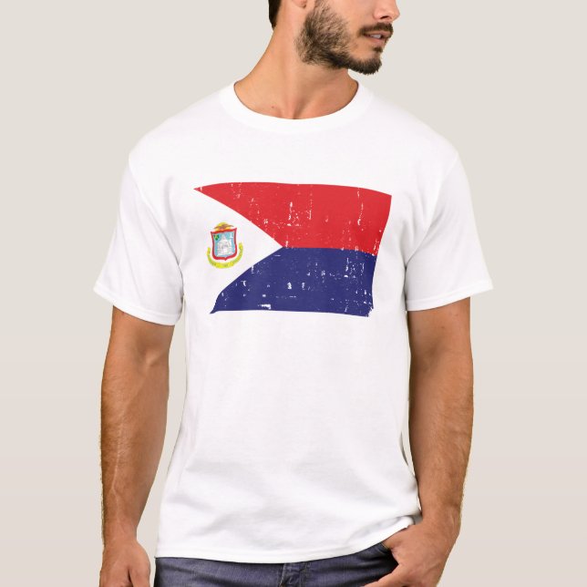 T-shirt Drapeau de Maarten de saint (Devant)