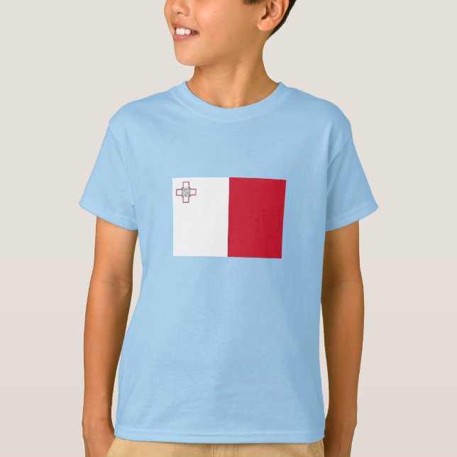 T-shirt Drapeau de Malte (Devant)