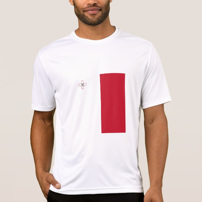T-shirt Drapeau de Malte (Devant)
