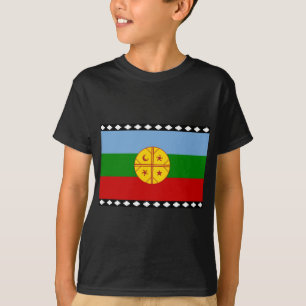 T-shirt Drapeau de Mapuche