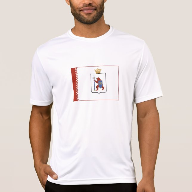 T-shirt Drapeau de Mari El (Devant)