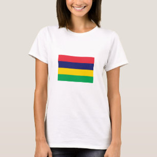 T-shirt Drapeau de Maurice
