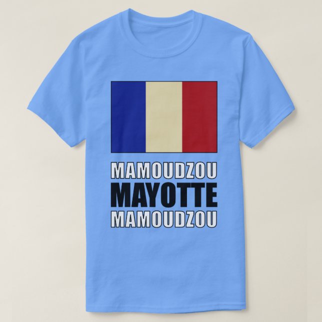 T-shirt Drapeau de Mayotte (Design devant)
