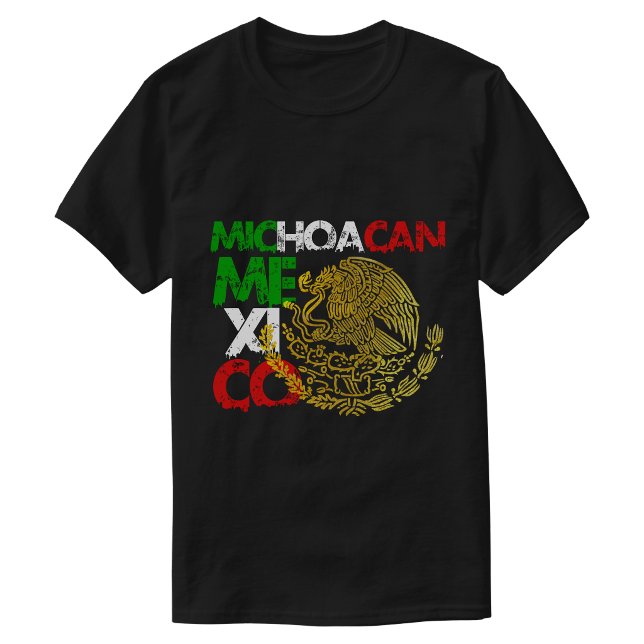 T-shirt Drapeau de Michoacán au Mexique  (Michoacan Mexico Flag T-Shirt)