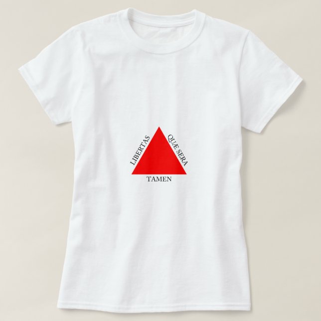 T-shirt Drapeau de Minas Gerais du Brésil (Design devant)