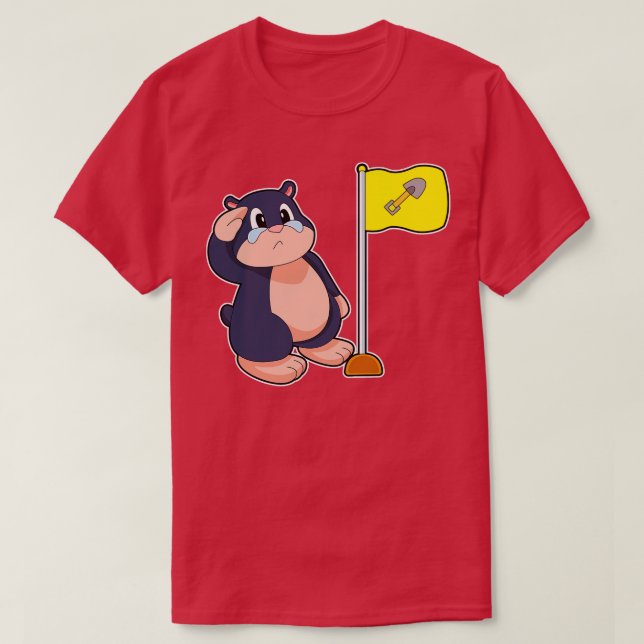 T-shirt Drapeau de mole (Design devant)