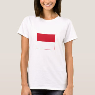 T-shirt Drapeau de Monaco