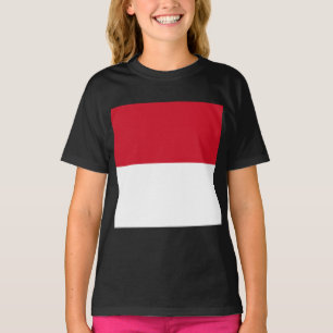 T-shirt Drapeau de Monaco