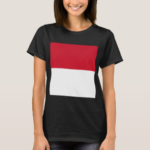 T-shirt Drapeau de Monaco