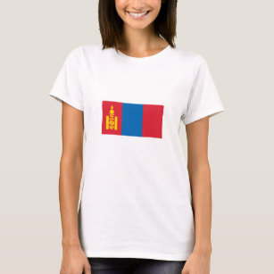 T-shirt Drapeau de Mongolie patriotique