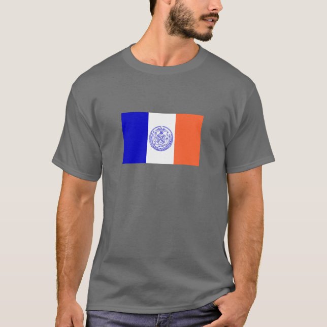 T-shirt Drapeau de New York (Devant)