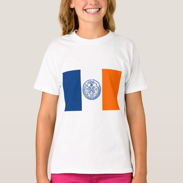 T-shirt Drapeau de New York (Devant)