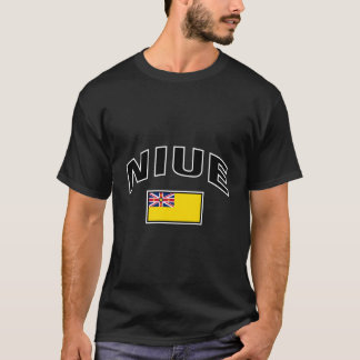 T-shirt Drapeau de Niue Fier Niouéen
