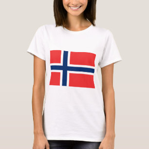 T-shirt Drapeau de Norway