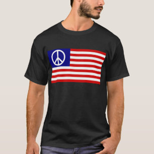 T-shirt drapeau de paix