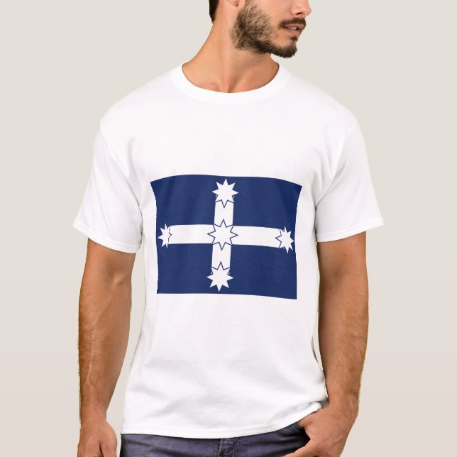 T-shirt Drapeau de palissade d'Eureka (Devant)