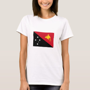 T-shirt Drapeau de Papouasie-Nouvelle-Guinée