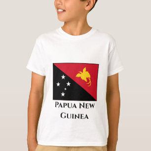 T-shirt Drapeau de Papouasie-Nouvelle-Guinée