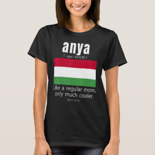 T-shirt Drapeau de patriote hongrois américain Fête des mè