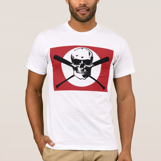 T-SHIRT DRAPEAU DE PEAU (Devant)