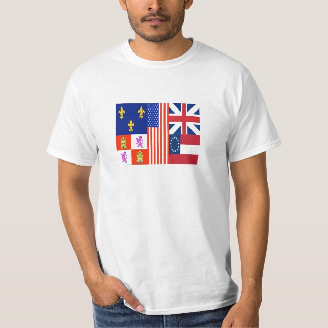 T-shirt Drapeau de Pensacola (Devant)
