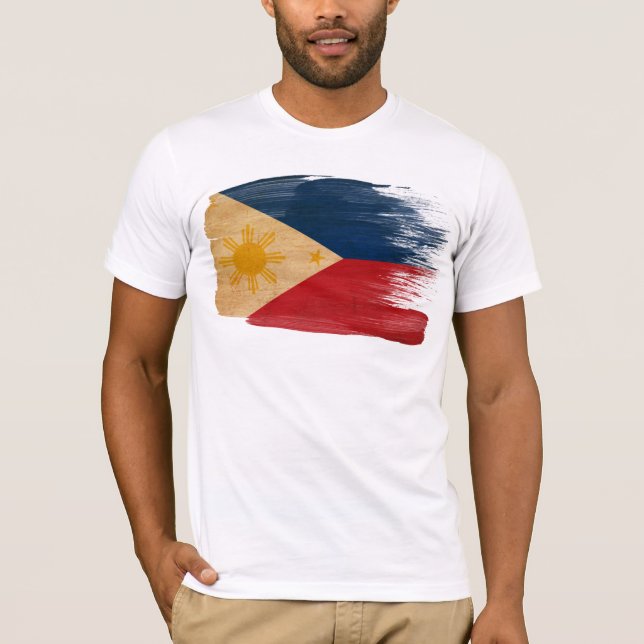T-shirt Drapeau de Philippines (Devant)