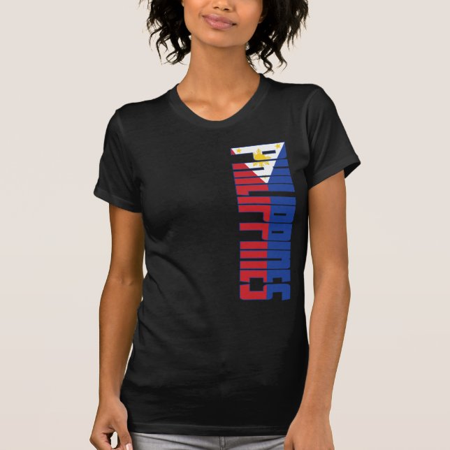 T-shirt Drapeau de Philippines (Devant)