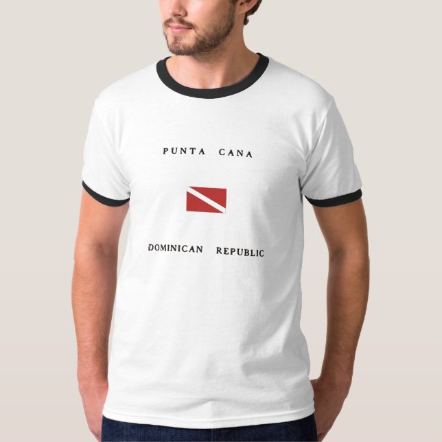 T-shirt Drapeau de piqué de scaphandre de la République (Devant)