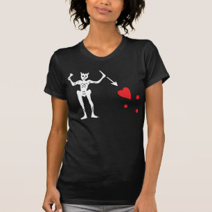 T-shirt Drapeau de pirate de Blackbeard