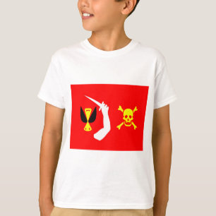 T-shirt Drapeau de pirate déprimé de Christopher
