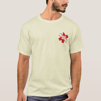T-shirt Drapeau de plongée de secours Cross Dive Style 1