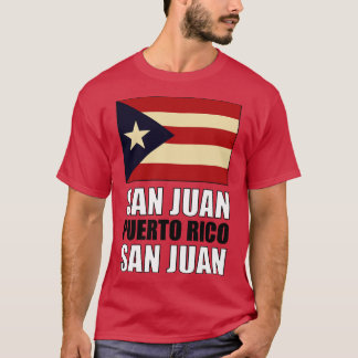 T-shirt Drapeau de Porto Rico