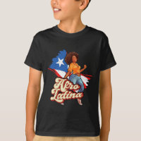 Drapeau de Porto Rico Afro Latina Boricua