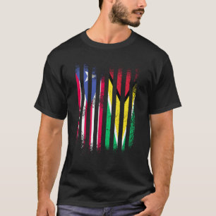 T-shirt Drapeau de Porto Rico Drapeaux de pays cultivés en