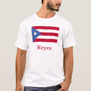 T-shirt Drapeau de Portoricain de Reyes