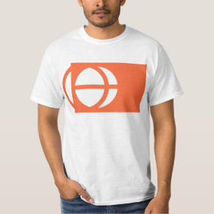 T-shirt Drapeau de préfecture de Nagano, Japon